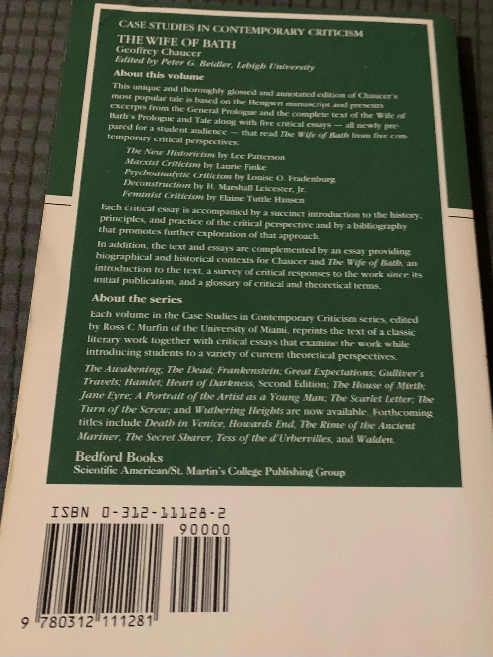 The Wife of Bath Book by Geoffrey Chaucer